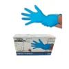 Guantes De Nitrilo 3,5gr Azul Adonays Caja De 100u
