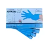 Guantes De Nitrilo 3,5gr Azul Adonays Caja De 100u