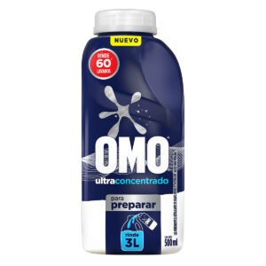 Detergente Líquido Omo Ultra concentrado Diluible 500 ml