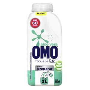 Detergente Líquido Omo Aloe Vera Diluible 500 ml
