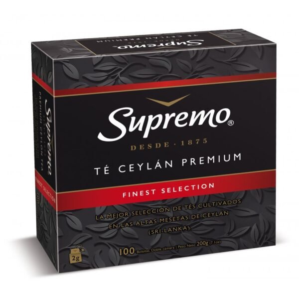 Té Supremo Premium 100 Bolsas